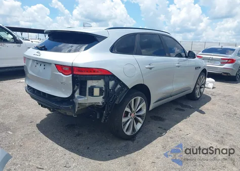 2017 Jaguar F-Pace 20D R-Sport from USA, damaged, VIN SADCL2BN0HA095808